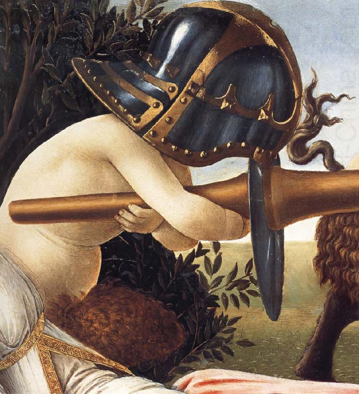 Detail of Venus and Mars, Sandro Botticelli